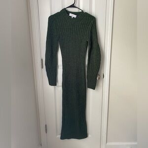 L’Academie Leda Midi Dress